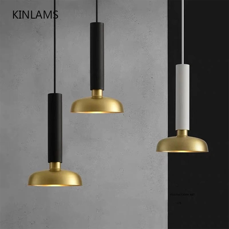 Nordic Industrial Pendant Light Bedroom Bedside Chandelier Modern Living Room Bar Restaurant Pendant Lamp Hotel Brass Chandelier