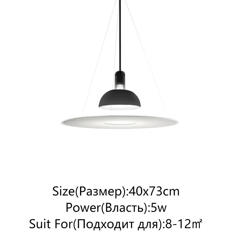 Designer UFO Chandelier For Living Room Bedroom Study Dining Room Chandelier Nordic Creative Home Lighting