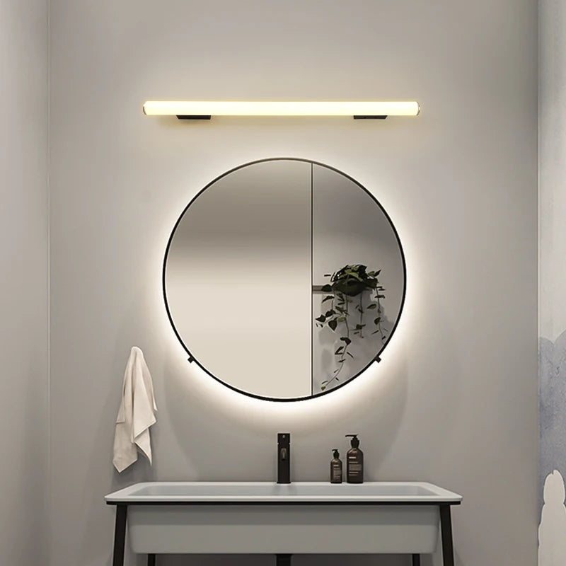 Wall Lamps Bathroom Led Mirror Light Waterproof 12W 16W 22W AC85-265V LED Tube Modern Wall Lamp Bathroom Lighting