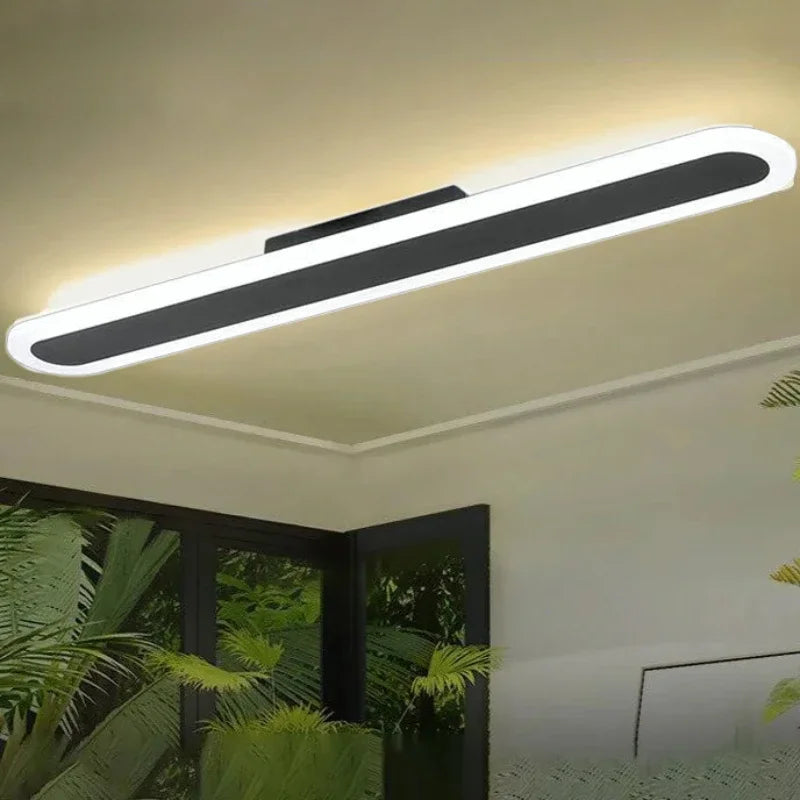 LED Ceiling Light Acrylic Long Wall Lamp Corridor Aisle Entrance Light Modern Minimalist Stair Balcony Light