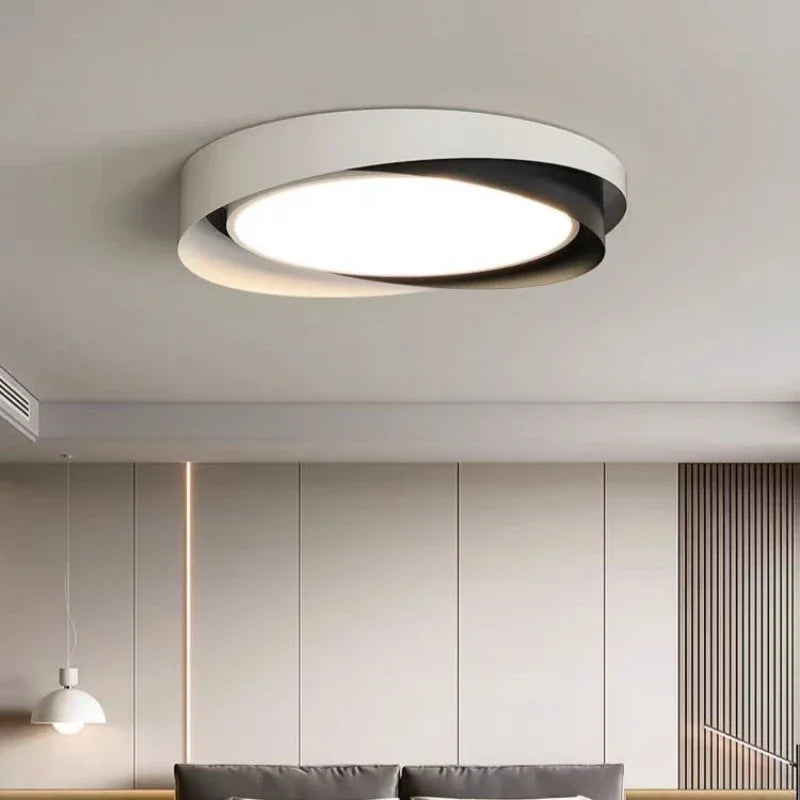 Nordic Circular Design Bedroom Ceiling Light LED Lamps for Living Room Kitchen Dining Table Lighting Home Decoration