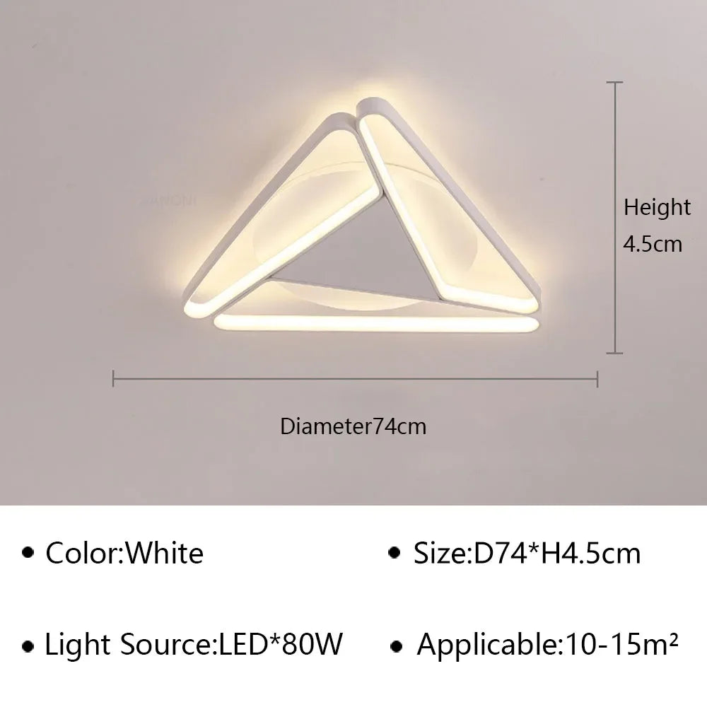 Modern LED Ceiling Lamp Chandelier for Living Dining Room Bedroom Corridor Aisle Balcony Home Decoration Lighting Fixture Lustre