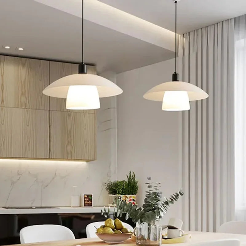 Japanese Modern Pendant Lamp for Living Dining Room Bedside Study Ceiling Chandeliers Home Decoration Indoor Lighting Fixture