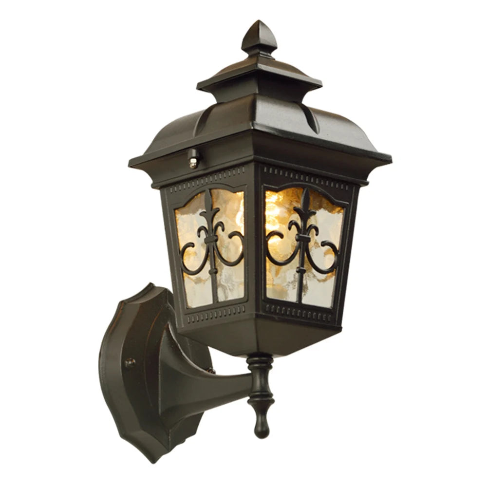 Retro Outdoor Wall Light Favorable Europe Villa Corridor Sconce Lamp Black Waterproof Exterior Garden Doorway Lighting