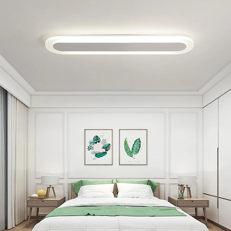 LED Ceiling Light Acrylic Long Wall Lamp Corridor Aisle Entrance Light Modern Minimalist Stair Balcony Light