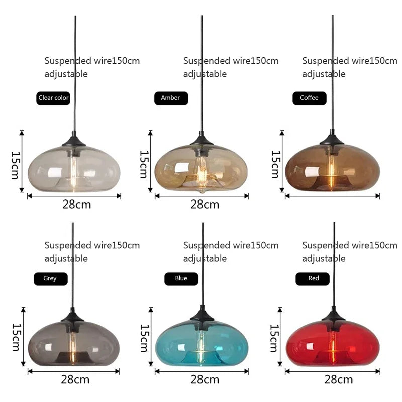 Retro Stained Glass Pendant Light Creative Tomato Restaurant Chandelier For Dining Room Kitchen Bedside Hanging Lamp Fixtures