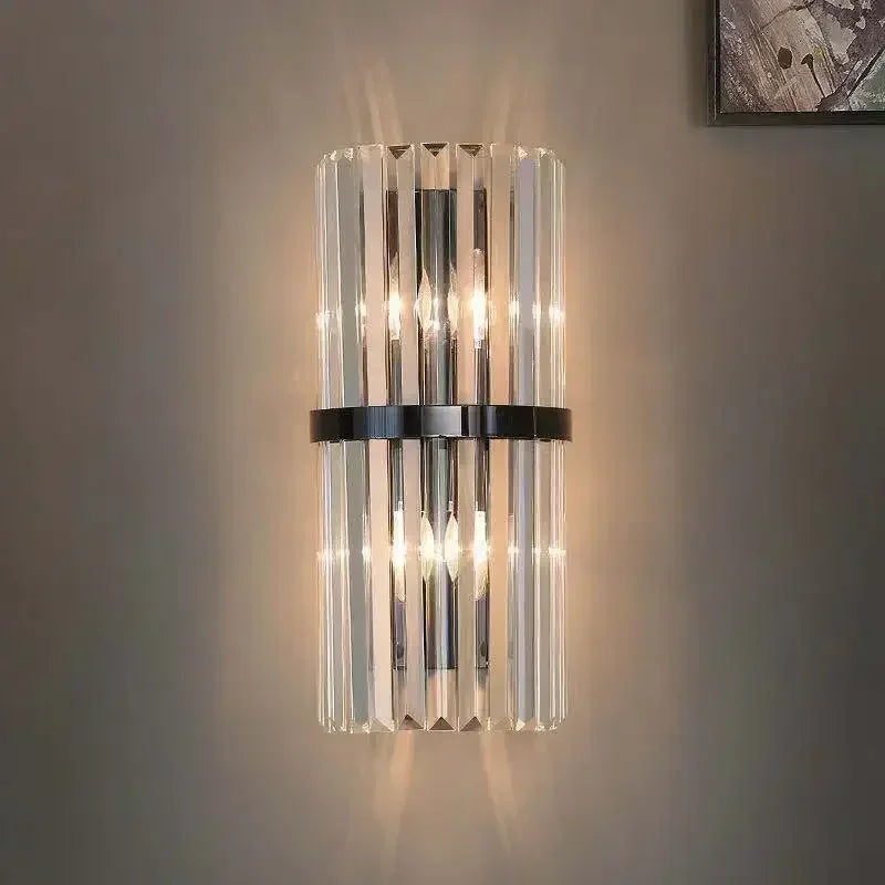 Modern Crystal Wall Lamps for Room Dining Table Corridor Illumination Bedroom Bedside Sconce Led Lights Fixtures Home-appliance