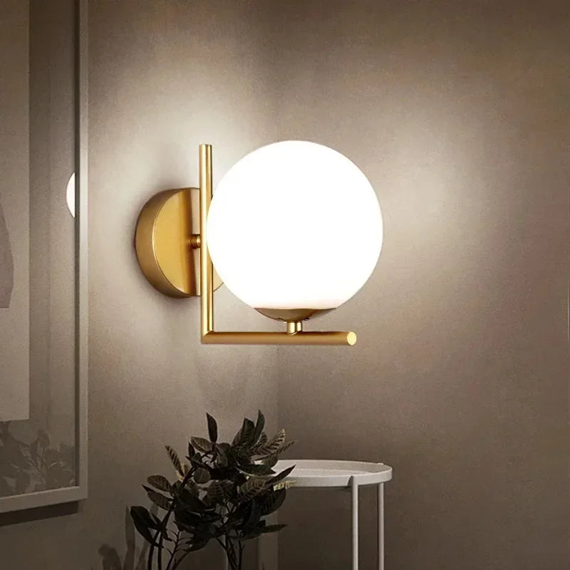 Modern Wall Led Lights Minimalist Office Living Room Study Bedroom Bedside Background Home-appliance Interior Decor Sconce Lamps