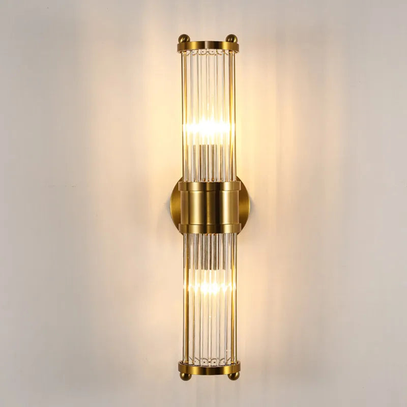 LED Wall Lamp for Bedside Living Room Bathroom Mirror Stairs Decoration Postmodern Interior Lighting Glass Wall Sconce