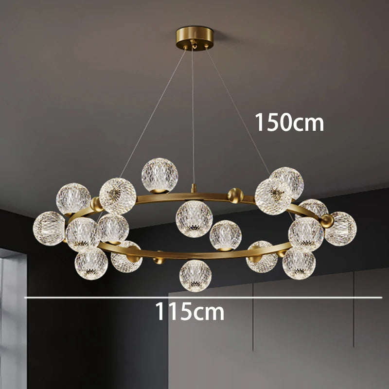 Modern home decor led lights pendant light lamps for living room Chandeliers for dining room hanging light indoor lighting