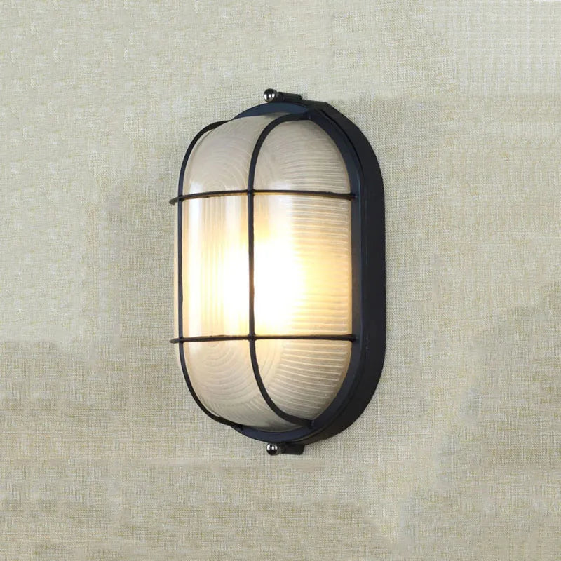 Retro Moisture Explosion-proof Outdoor Wall light Vintage Waterproof E27 Ceiling Lamp Outdoor Wall & Porch Lighting