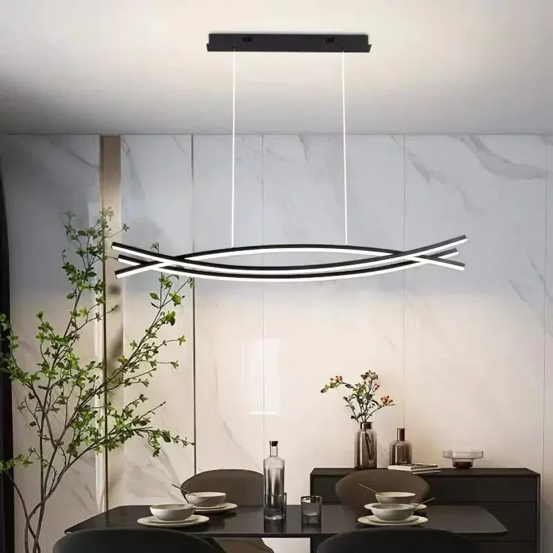 Modern LED Pendant Lamp For Living Dining Room Kitchen Bedroom  Luxury Chandelier Home Decor Indoor Lighting Fixture Luster