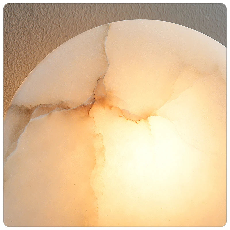 Marble LED Bathroom Mirror Light Copper E14 Socket Home Indoor Decor Bedroom Living Room Nordic Modern Wall Lamp Sconce