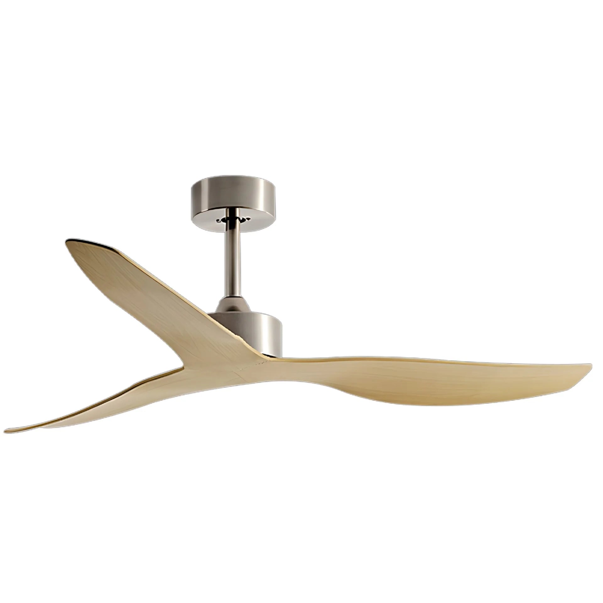 52 Inch Nordic Ceiling Fan Industrial Ceiling fans without lamp Remote Controller Vintage Ventilator