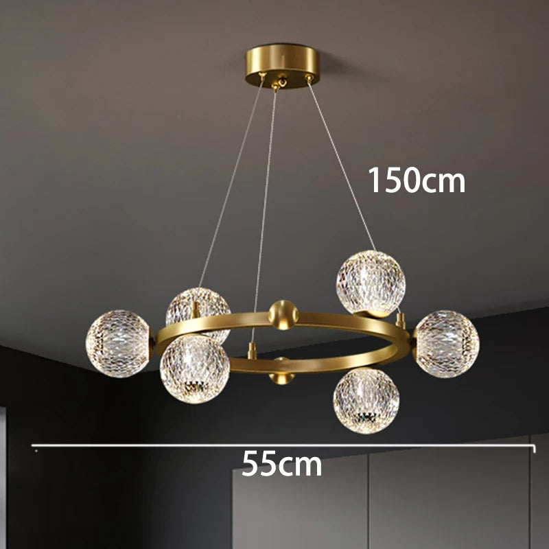 Modern home decor led lights pendant light lamps for living room Chandeliers for dining room hanging light indoor lighting