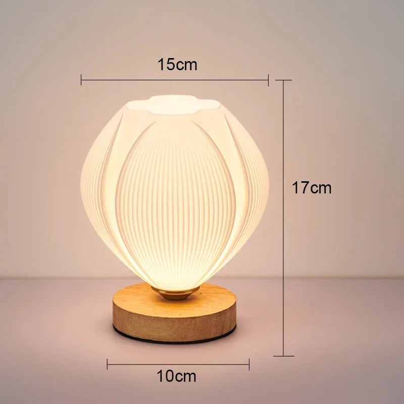 LED Flower Table Lamp USB Button Dleep Sleep For Home Livingroom Bedroom Bedside Desktop Atmosphere LED Flowers Decor Table Lamp