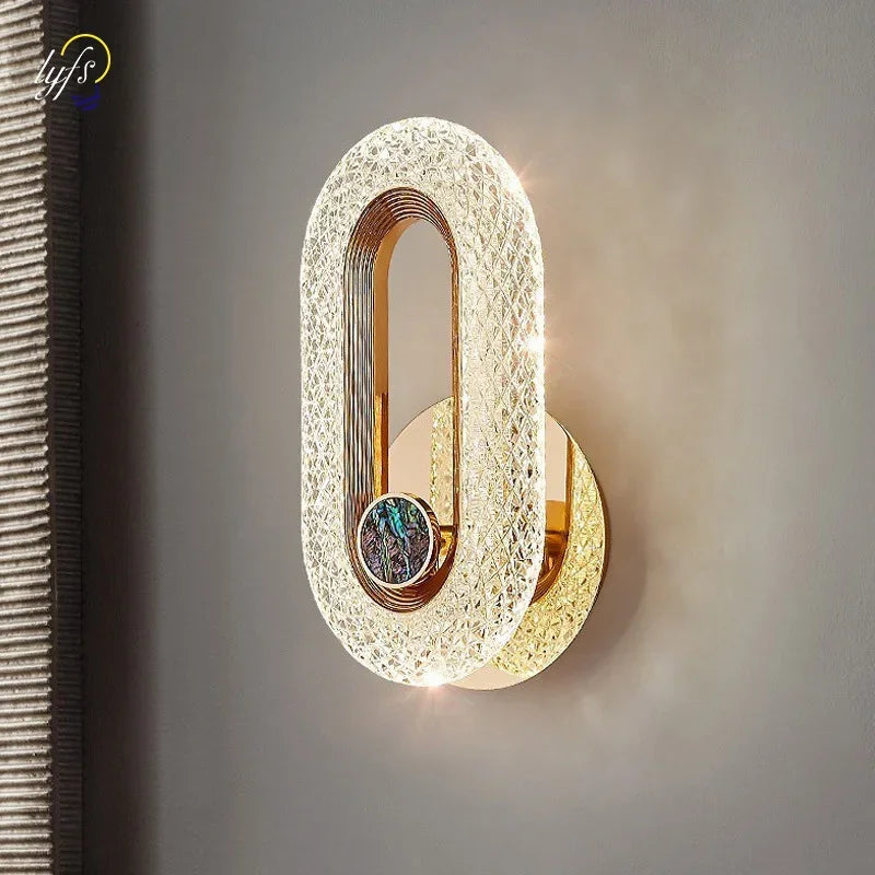 Modern LED Wall Lamp Indoor Lighting For Home Indoor Bedside Lamps Bedroom Living Room Decoration Nordic Luxury Wall Light