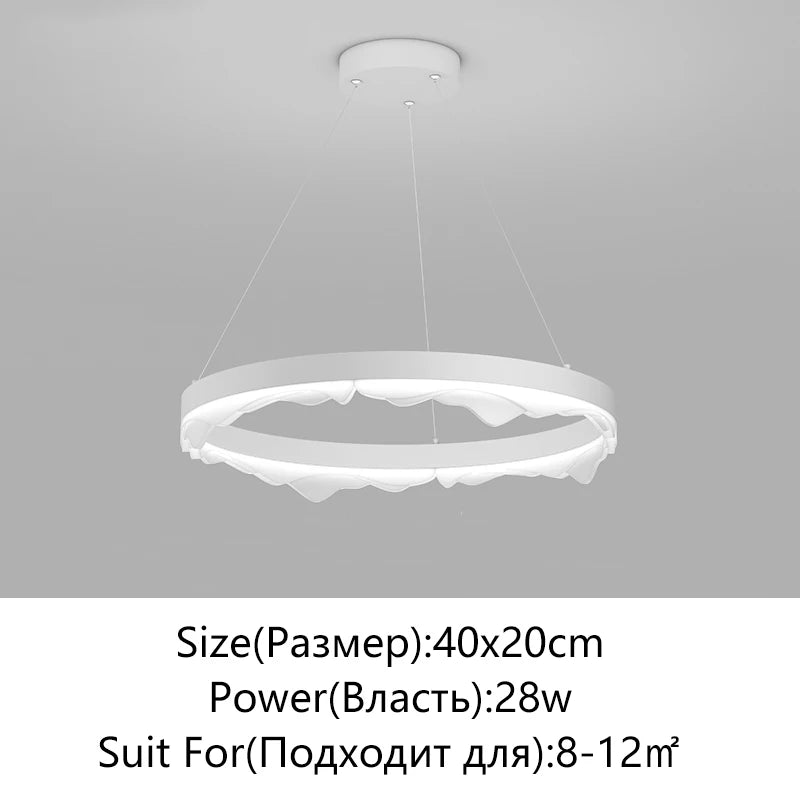 Nordic LED Pendant Light For Bedroom Study Kitchen Dining Room Decorative Ceiling Chandelier Home Decorative Lighting