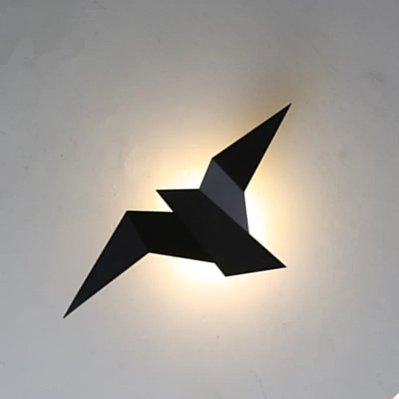 New Nordic LED bird wall lamps Bedroom Decor Wall Lights Indoor Modern Lighting For Home Stairs Bedroom Bedside Light fixtures