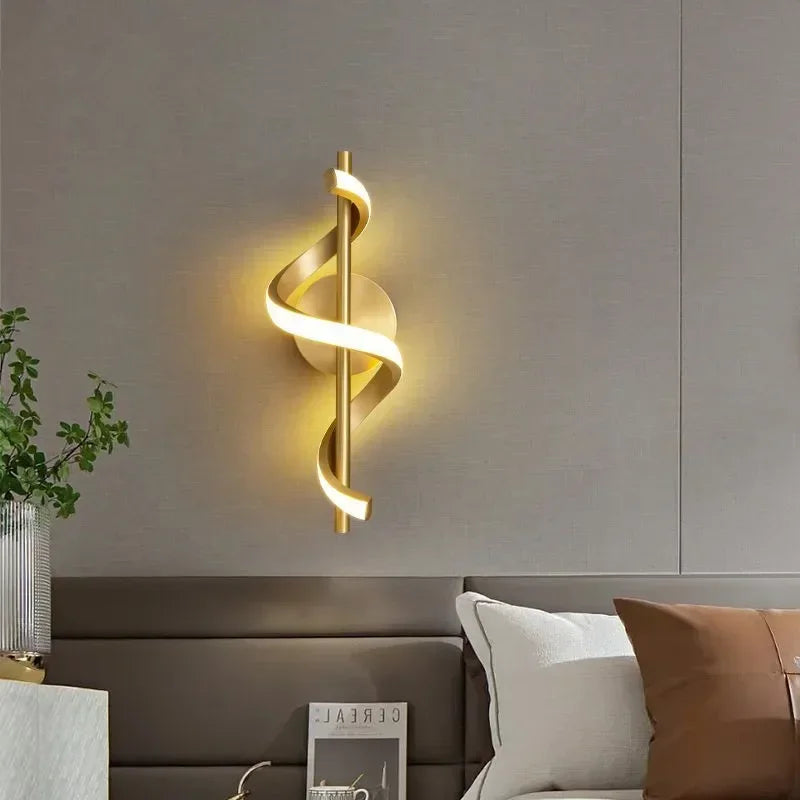 Modern LED Wall Lamp Creative Wall Sconce For Living Room Dining Room Bedroom Bedside Home Decor Indoor Lighting Fixture Lustre