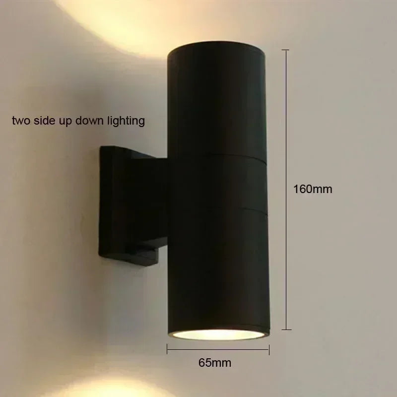 Modern LED Outdoor Wall Lamp Waterproof Porch Light