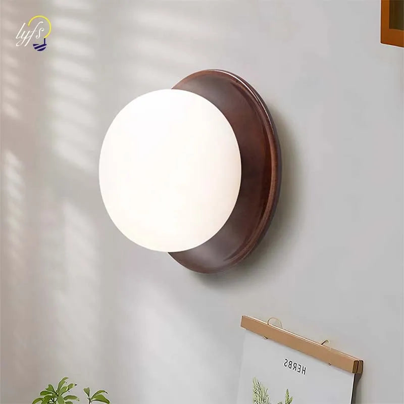 Wabi-Sabi Wall Lamp Indoor Lighting For Home Dinner Bedroom Living Room Bedside Mirror TV Decoration Retro LED Wall Sconce Light