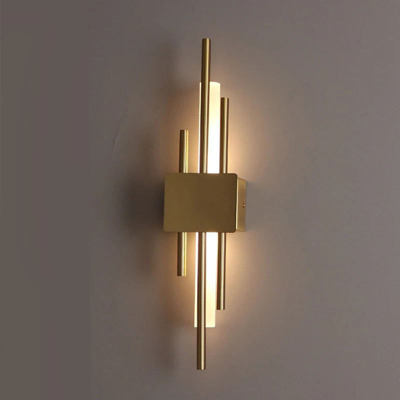 Nordic Led Wall Lamp Indoor Lighting Bathroom Wall Sconces Light Fixture Living Room Corridor Bedroom Decoration Wall Lights