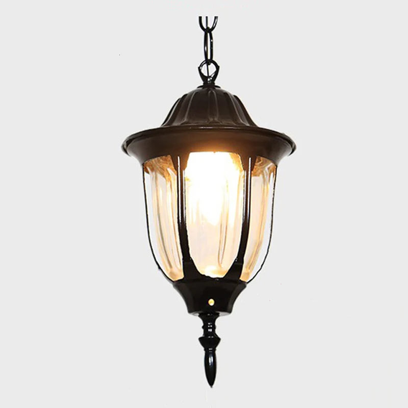 Outdoor Waterproof Lamps European Garden Pendant Light Gate Hallway Balcony Hanging Lamp Bar Cafe Restaurant Lighting Fixture